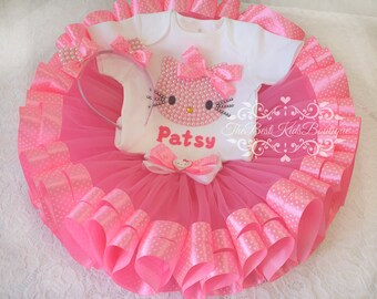 hello kitty outfit for 1st birthday