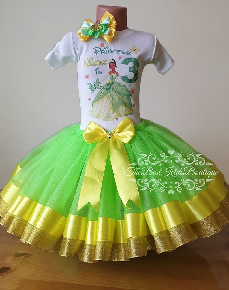 princess and the frog tutu outfit