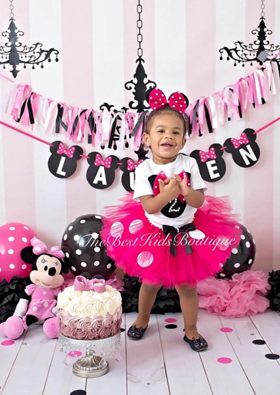 minnie mouse 1st birthday tutu