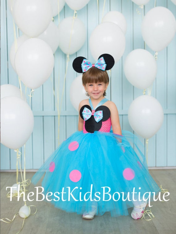 blue minnie mouse costume