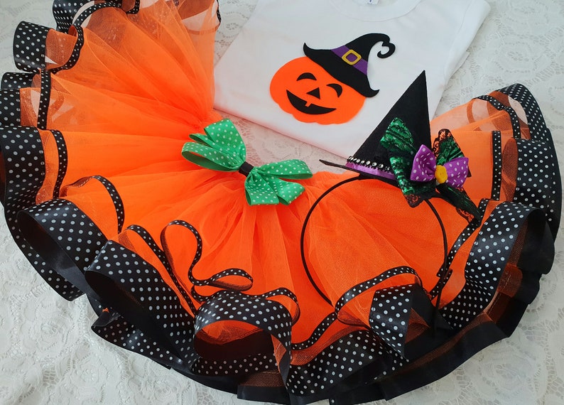 pumpkin tutu outfit
