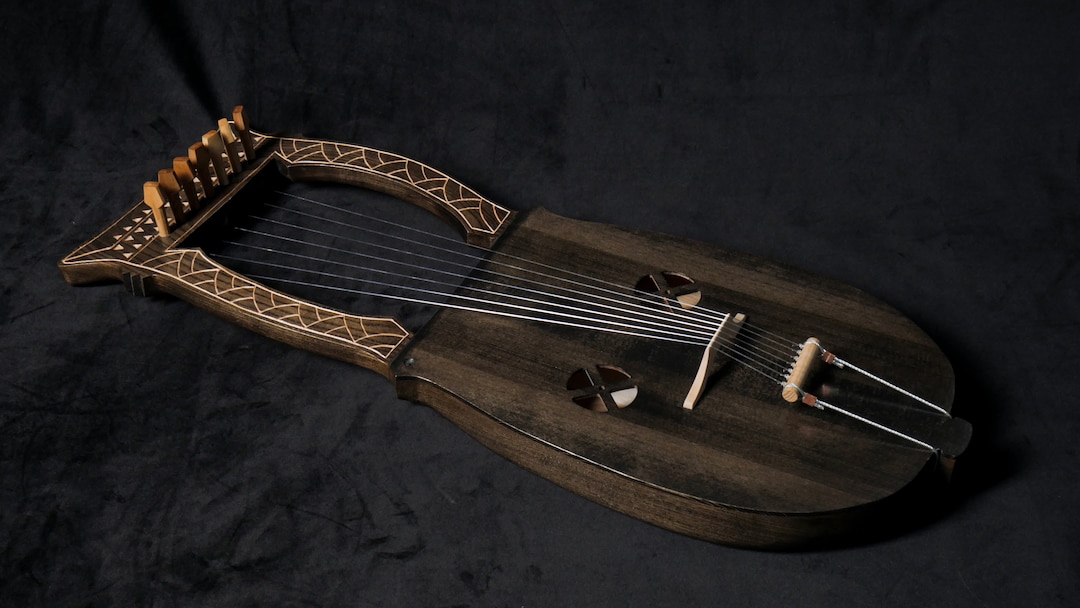 Buy Kravik Lyre Black Online in India Etsy