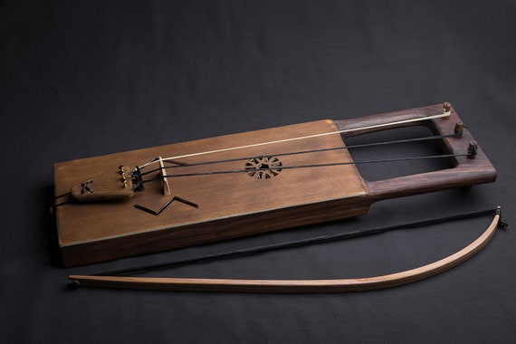 Three Strings Tagelharpa talharpa Bowed Lyre Etsy