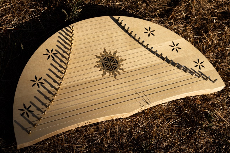 Sun Music Instruments Gusli / Psaltery / Slavic Harp - Etsy