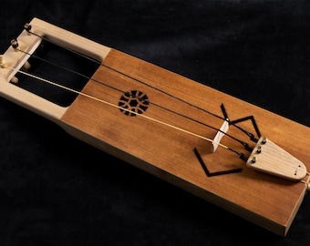 Tagelharpa Volume and Tone Electric /acoustic Viking Violin