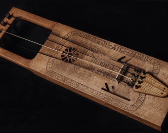 Tagelharpa Jouhikko Bowed Lyre / Viking Violin Talharpa - Etsy