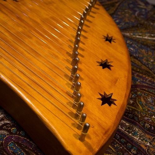 ライアー楽器（ハンドメイド） Amazon | Kmise ライアーハープ手作りキット7弦 楽器DIY ナチュラルな