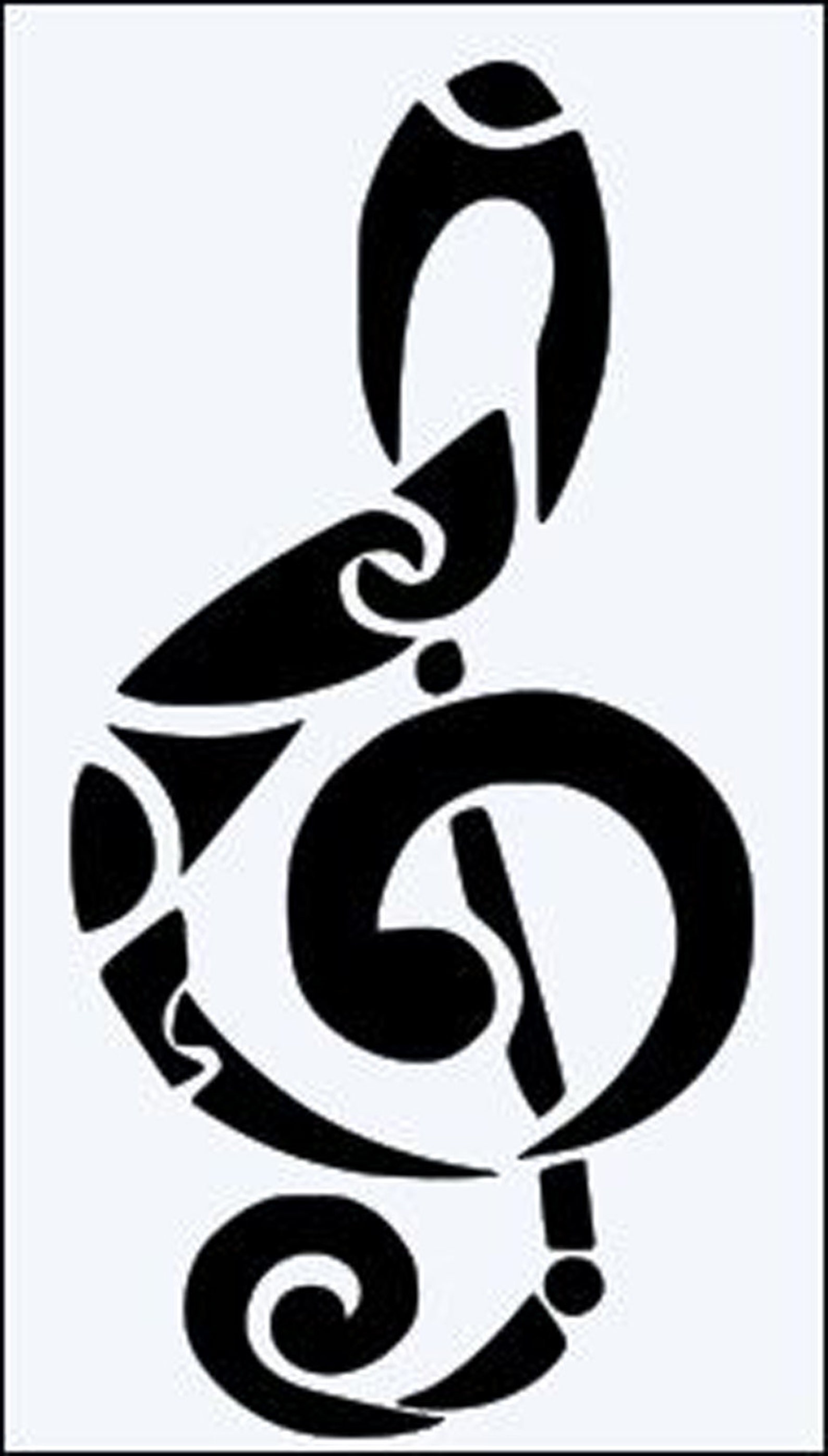 treble-clef-reuseable-stencil-now-thicker-stronger-longer-etsy
