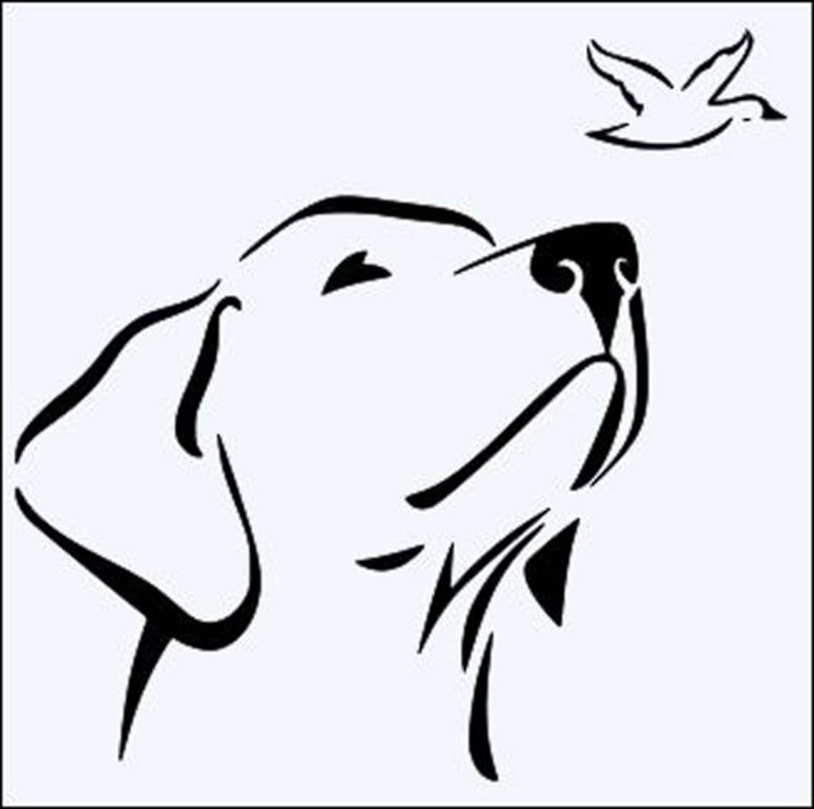 Labrador Hund Kopf. Jetzt dicker stärker länger haltbar | Etsy