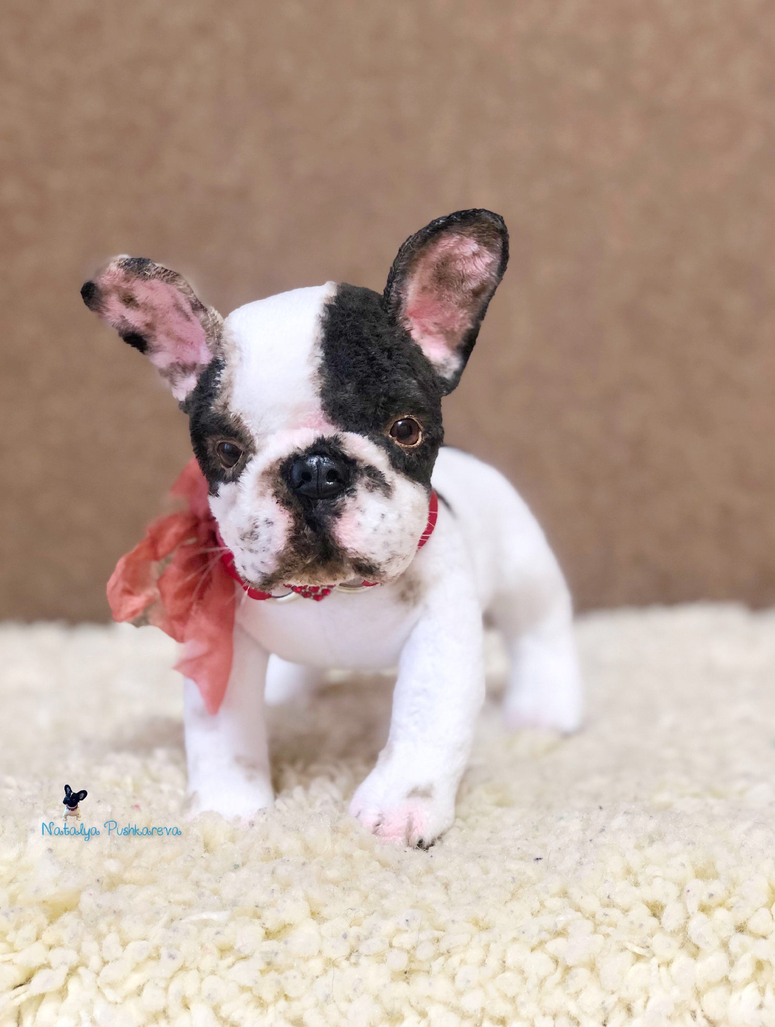 Realistic toy French Bulldogs puppy/dog 79in 20 cm Made to Etsy