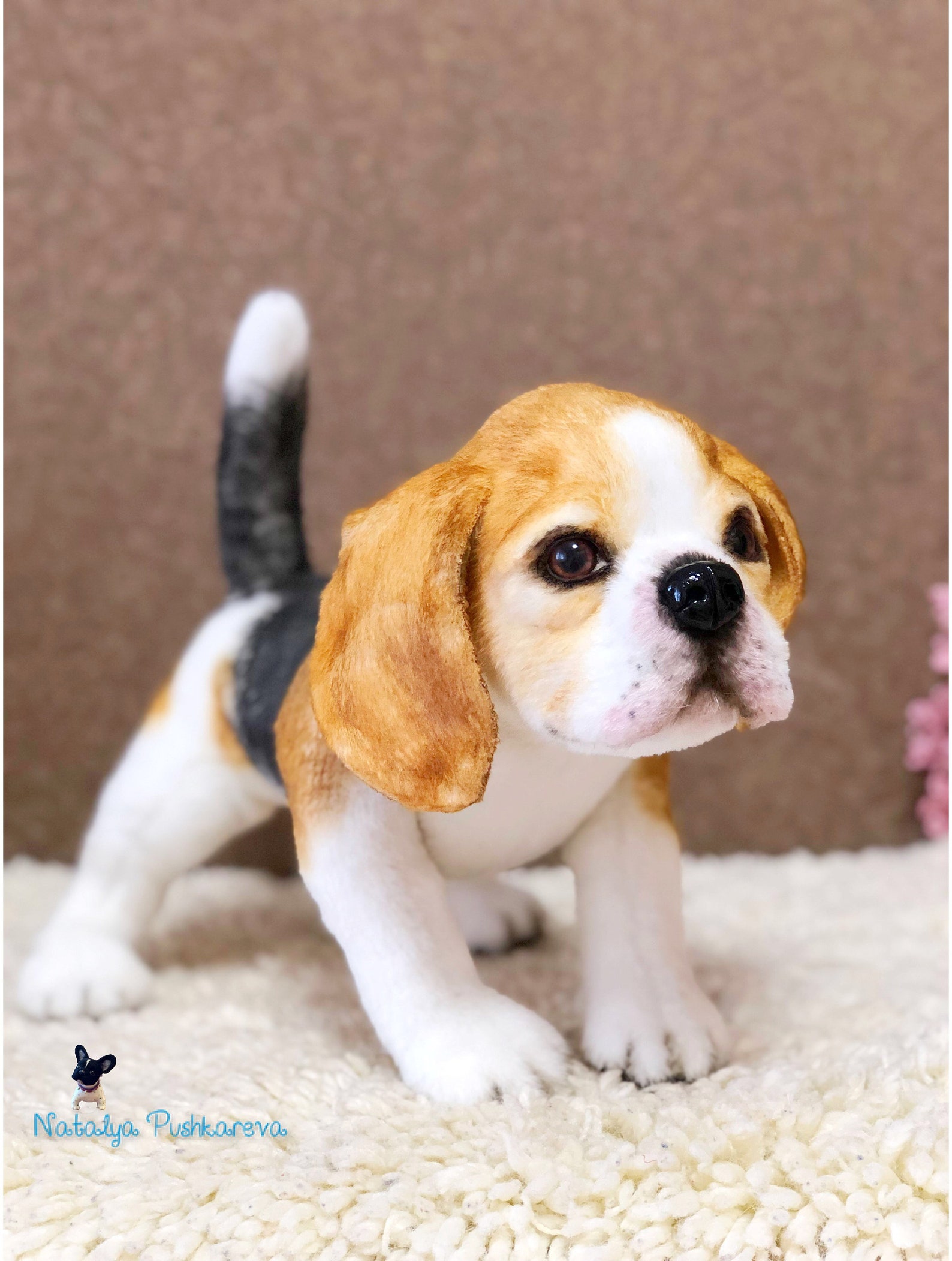 Realistic toy beagle puppy/dog 13 in33 cm MADE TO ORDER Etsy