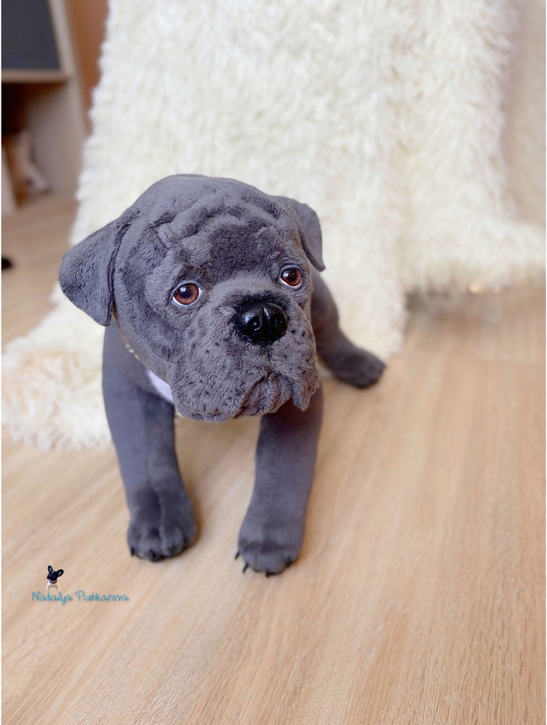 cane corso plush toy