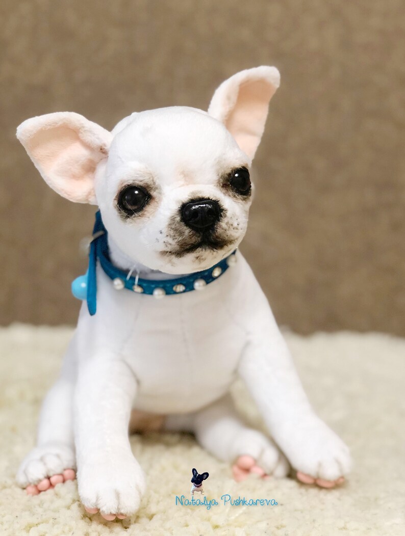 Realistic toy puppy Chihuahua 106 in27cm made to order Etsy
