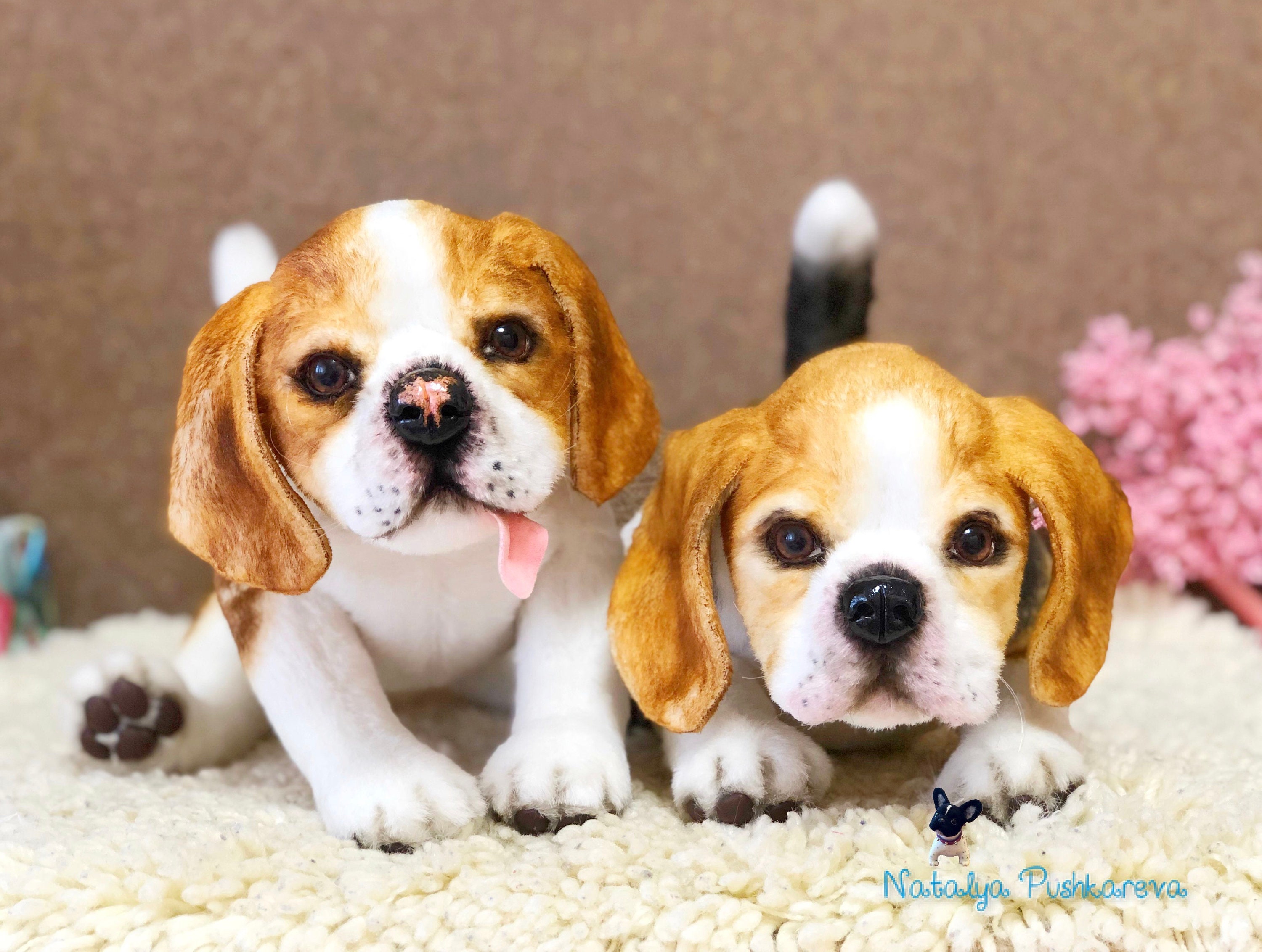 Realistic toy beagle puppy/dog 13 in33 cm MADE TO ORDER Etsy