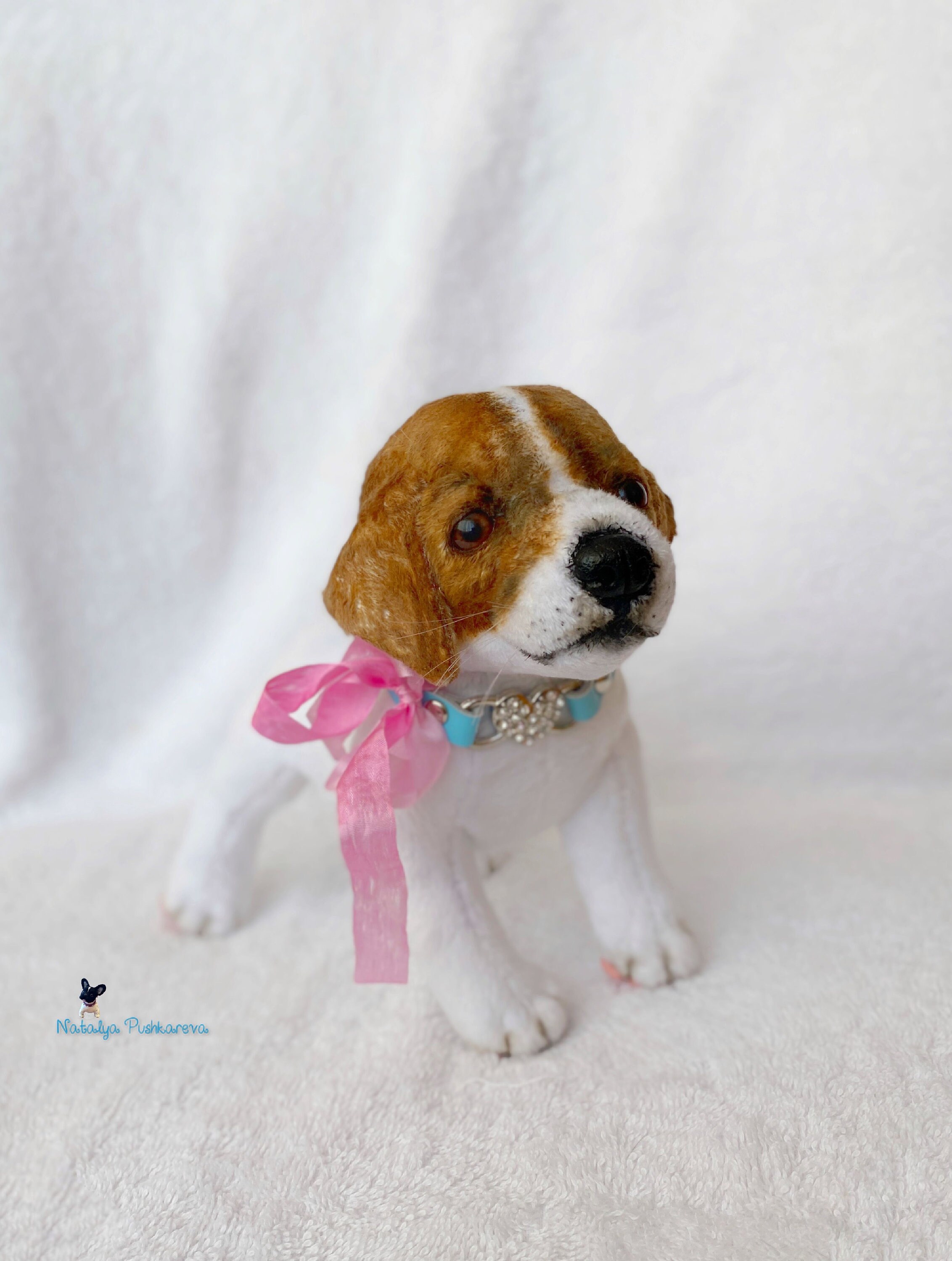 Realistic toy Jack Russell puppy/dog 79in 20 cm Made to Etsy
