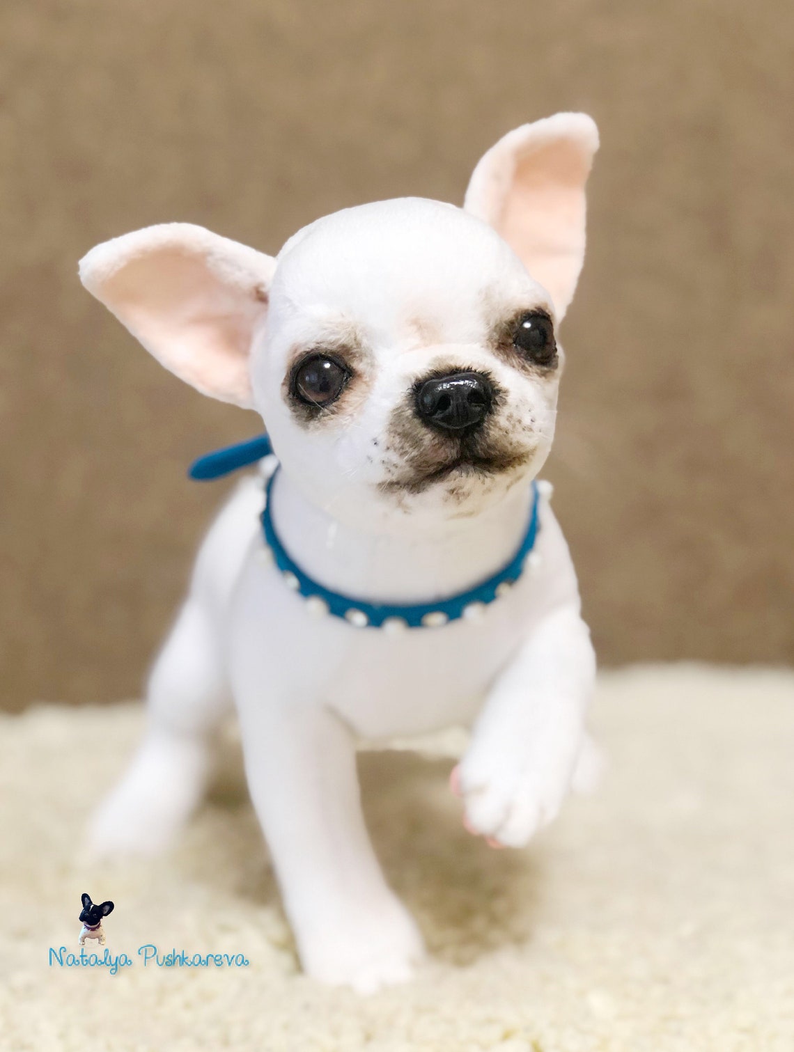 Realistic toy puppy Chihuahua 106 in27cm made to order Etsy