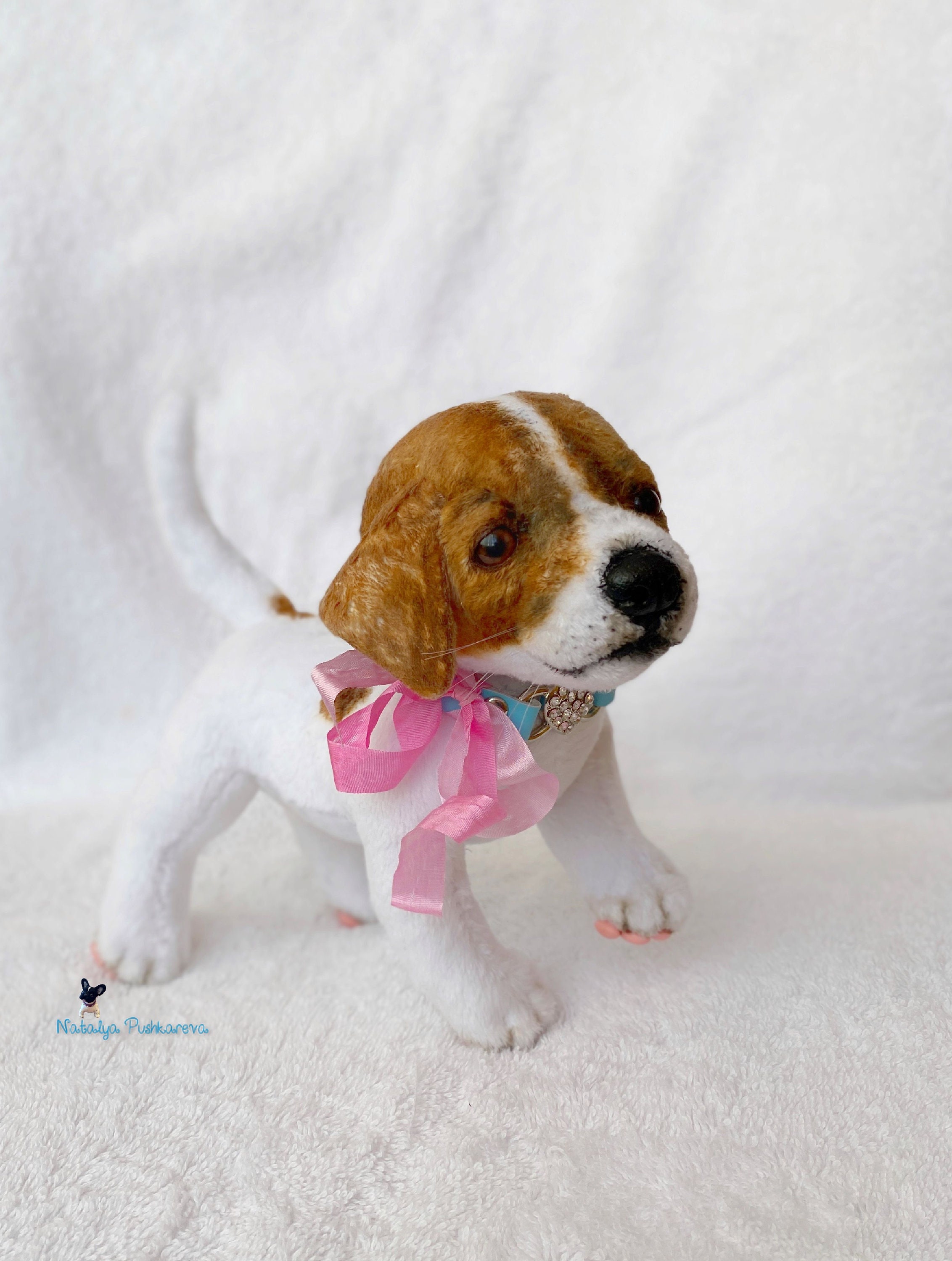 Realistic Toy Jack Russell Puppy/dog 79in 20 Cm Made to Etsy