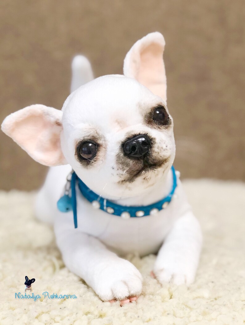 Realistic toy puppy Chihuahua 106 in27cm made to order Etsy