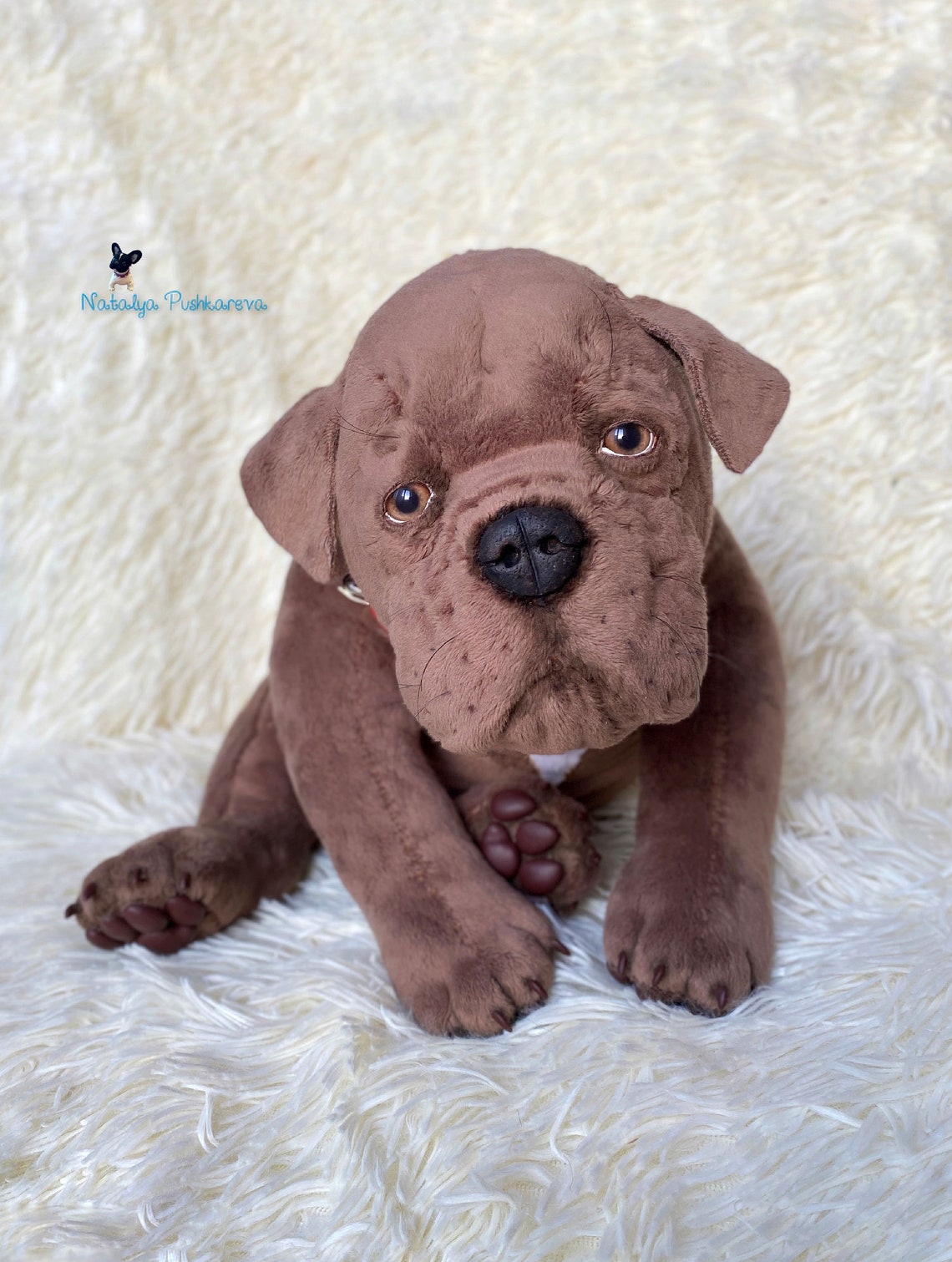 Realistic toy Cane Corso puppy/dog 165 in42cm MADE TO Etsy