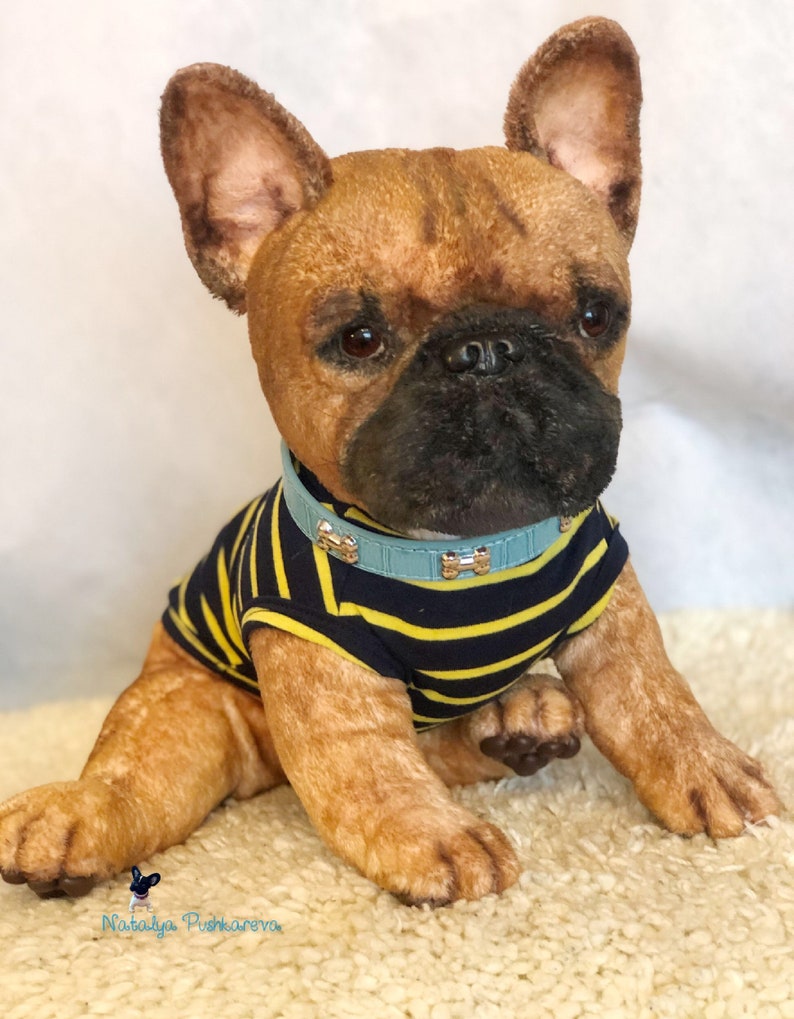 Dog/puppy French Bulldog 146 in 37cm realistic toy MADE TO Etsy
