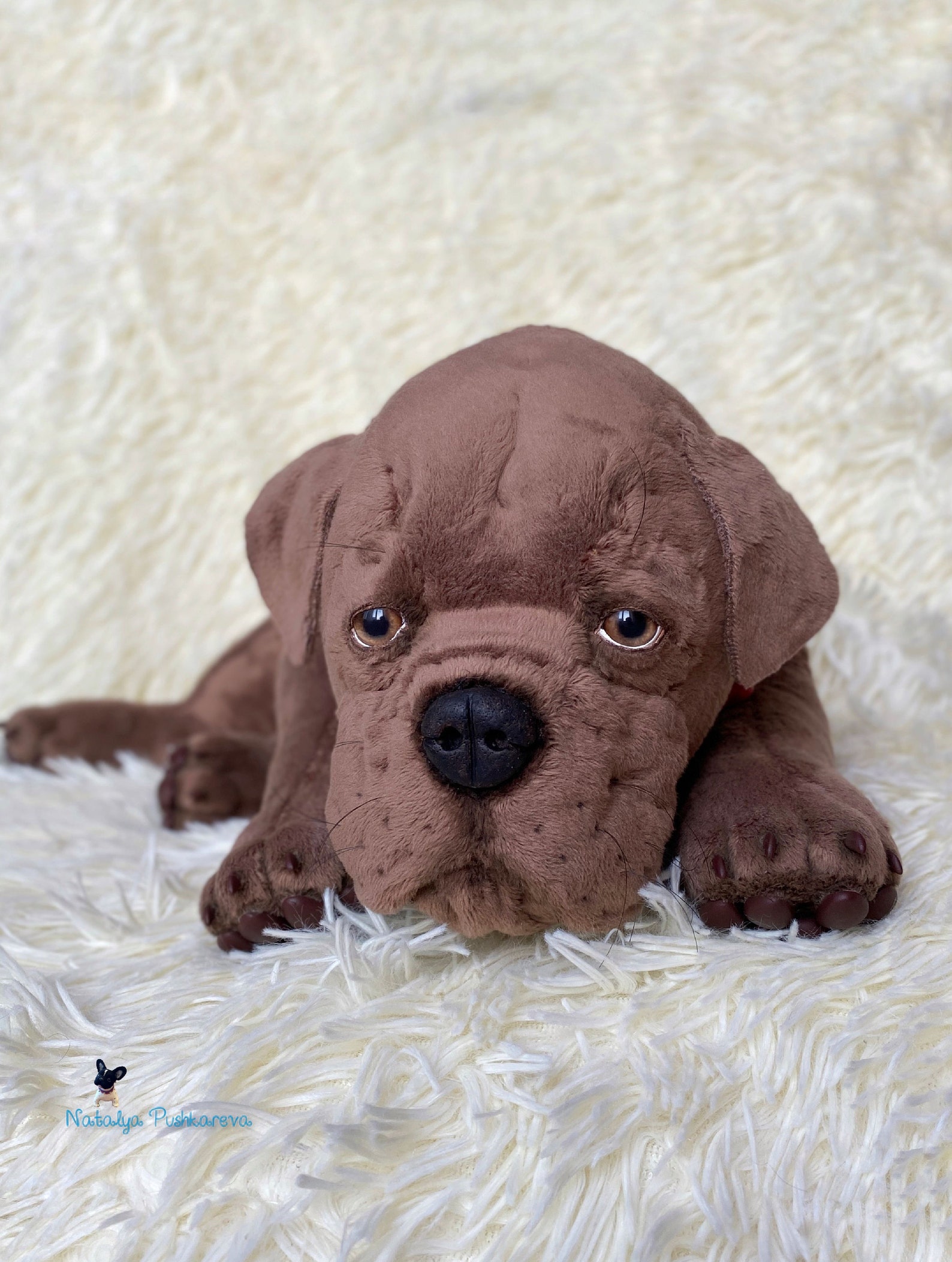 Realistic toy Cane Corso puppy/dog 165 in42cm MADE TO Etsy