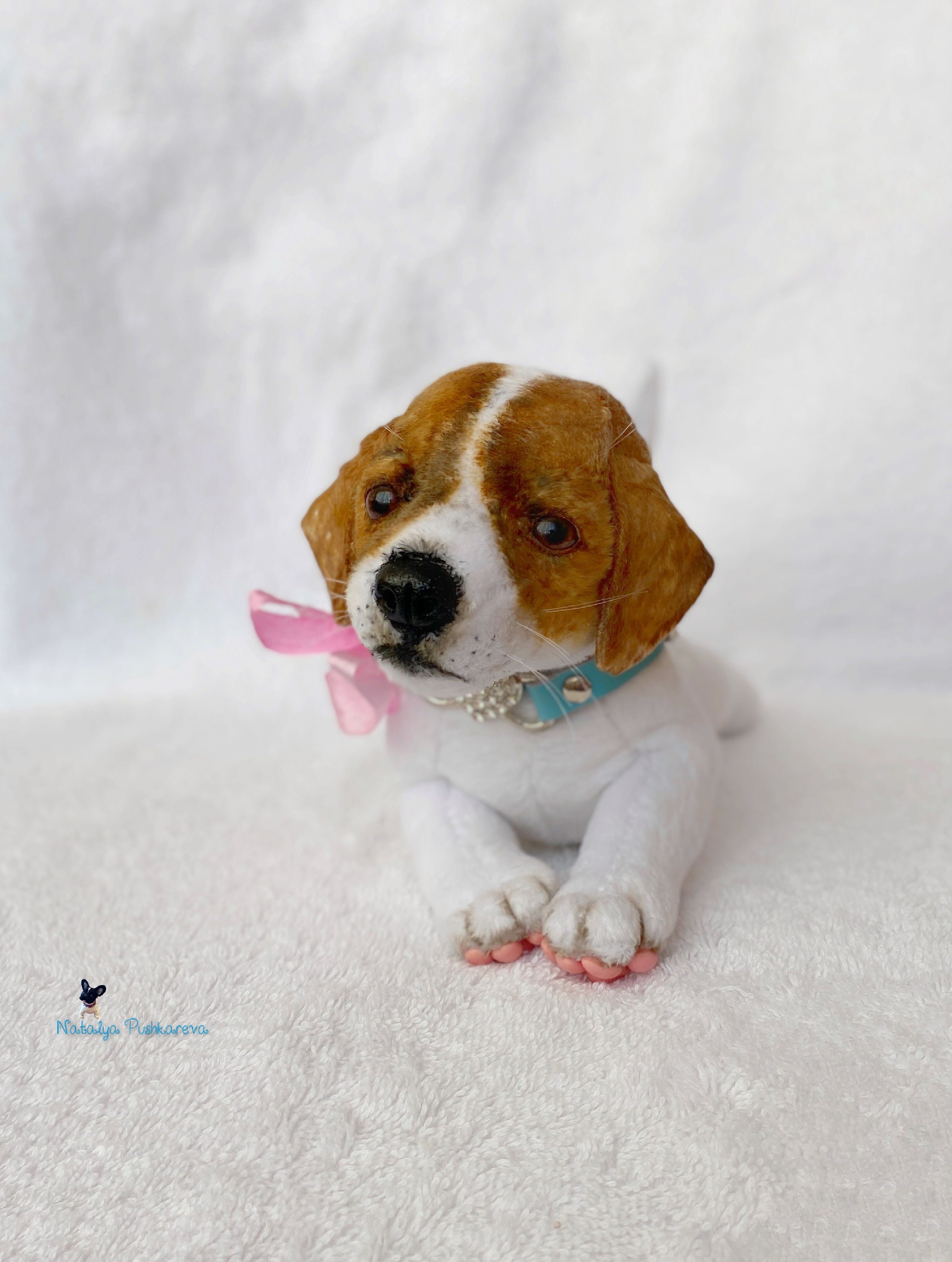 Realistic toy Jack Russell puppy/dog 79in 20 cm Made to Etsy