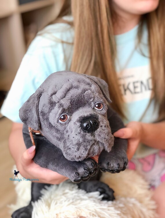 cane corso plush toy