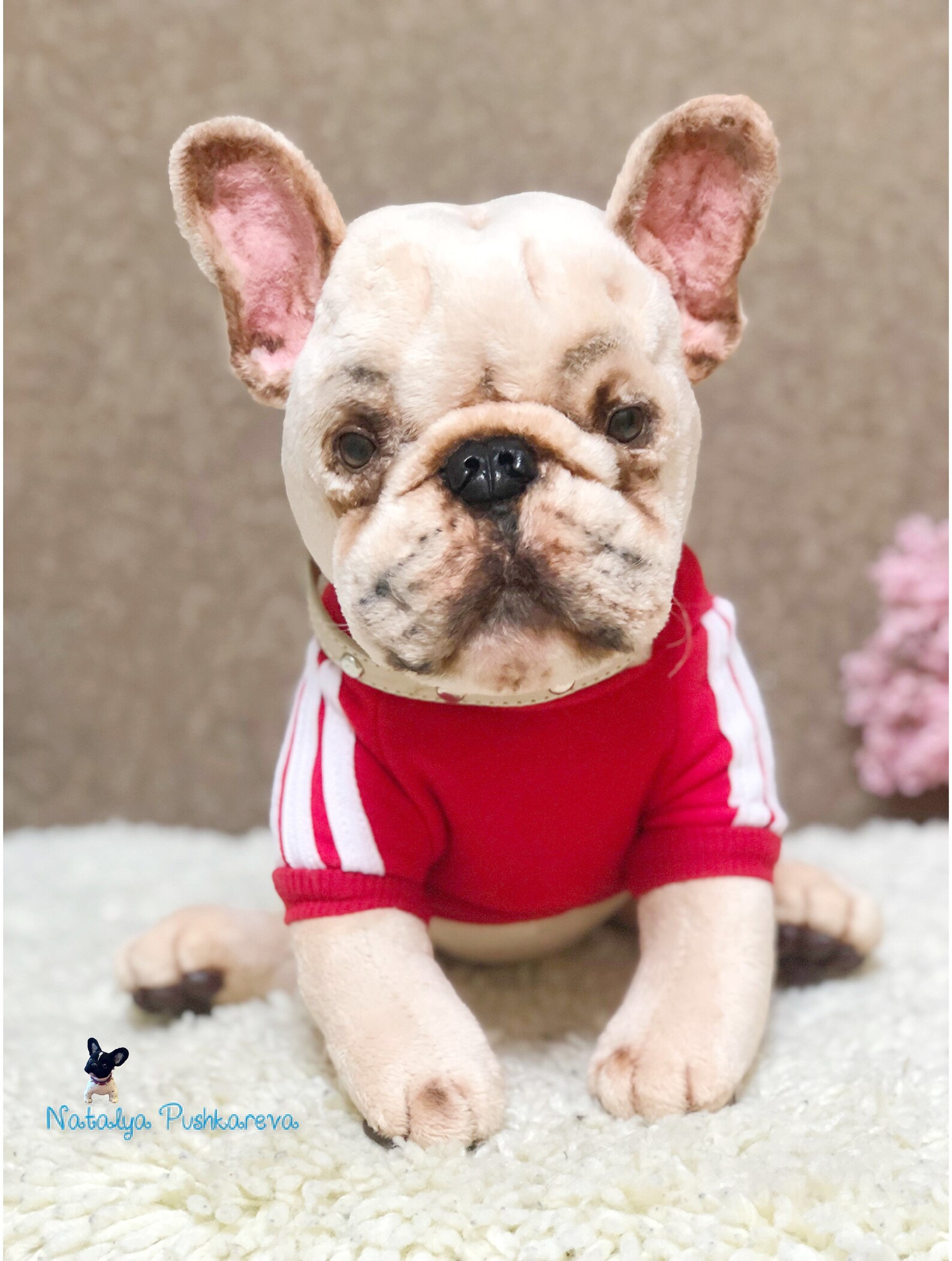 Realistic toy French Bulldog puppy/dog 146 in37 cm MADE TO Etsy