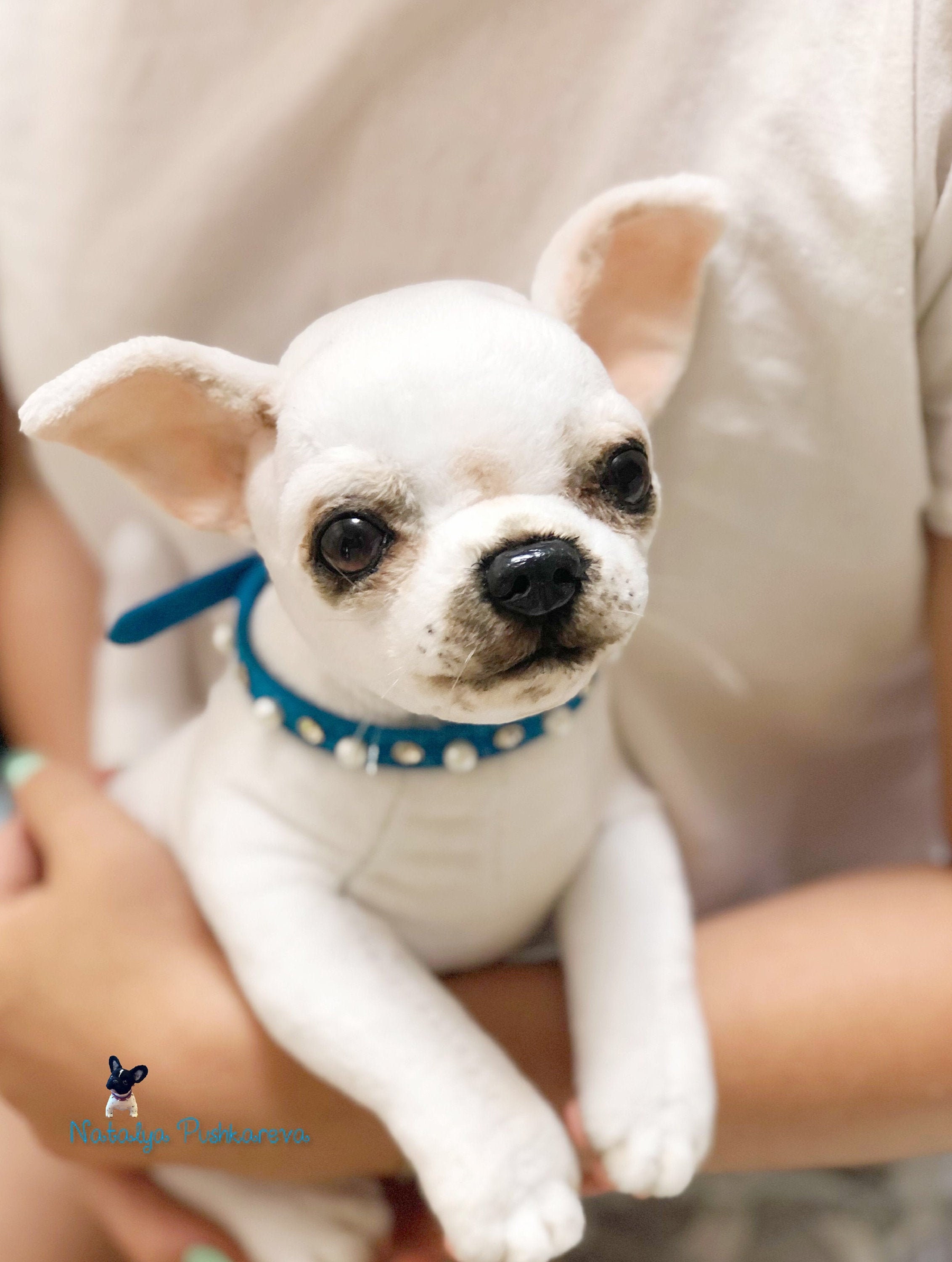 Realistic toy puppy Chihuahua 106 in27cm made to order Etsy