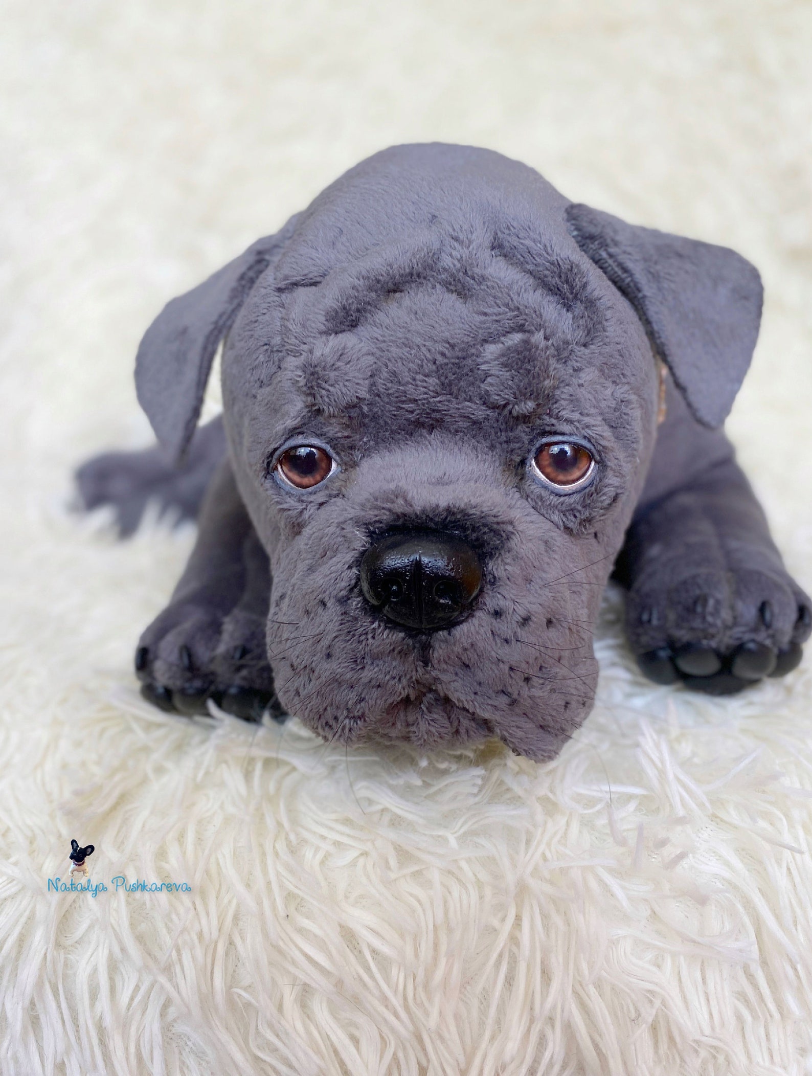 Realistic toy Cane Corso puppy/dog 165 in42cm MADE TO Etsy
