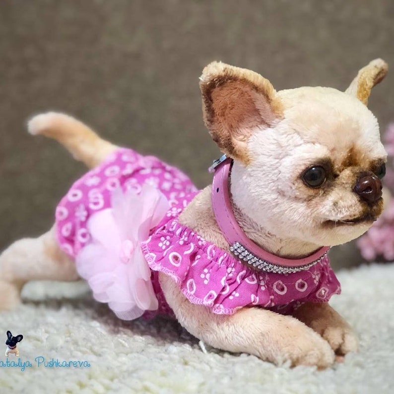 Realistic toy chihuahua puppy/dog 106 in27cm MADE TO ORDER Etsy
