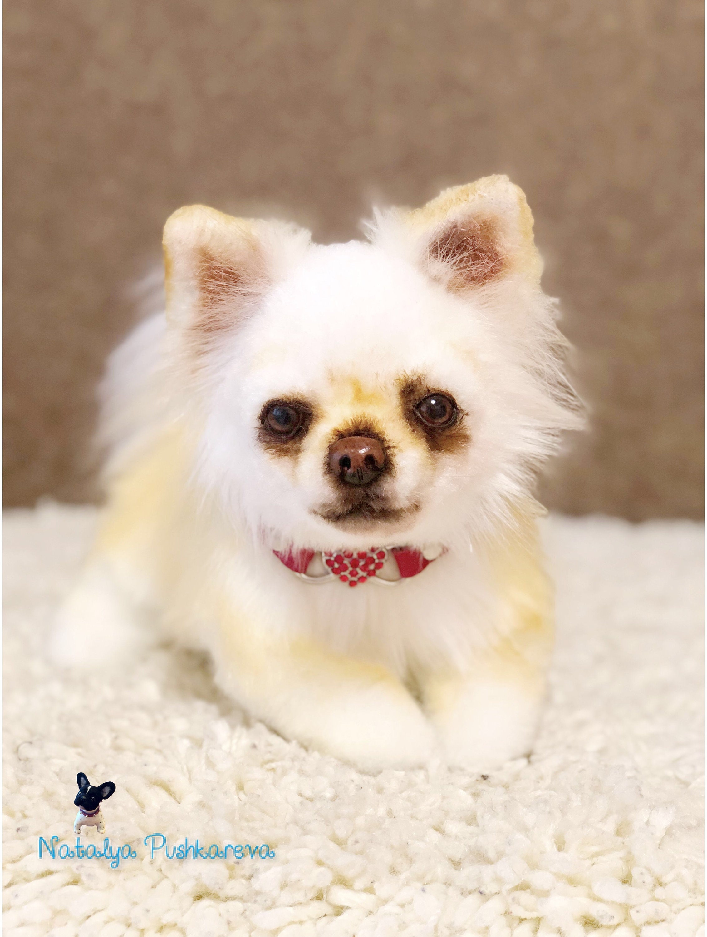 Realistic toy chihuahua puppy/dog 79 in 20 cm Made to order Etsy