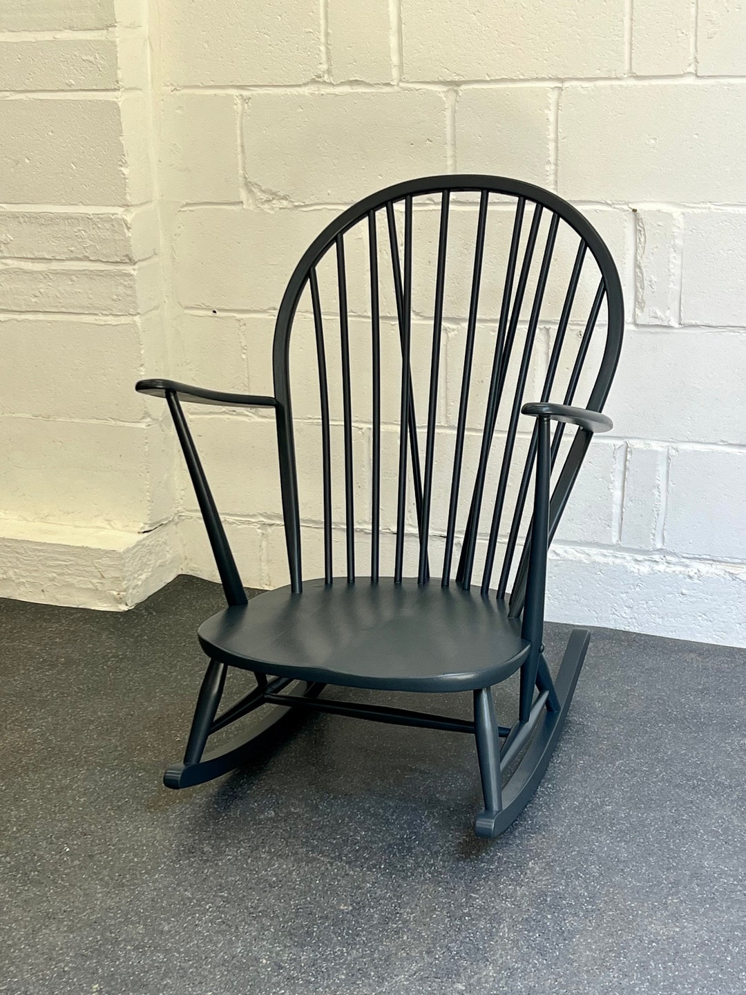 Vintage Ercol Grandfather Rocking Chair Model 315 delivery Etsy