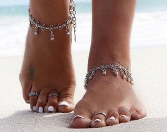 Ankle bracelet Summer vibes / Bijou boho gypsy boho