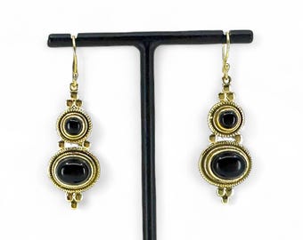 Collier Ras-du-cou Vintage Années 70 En Laiton Gravé - Torque Artisanal Doré Venu D'Inde - Style Bohème