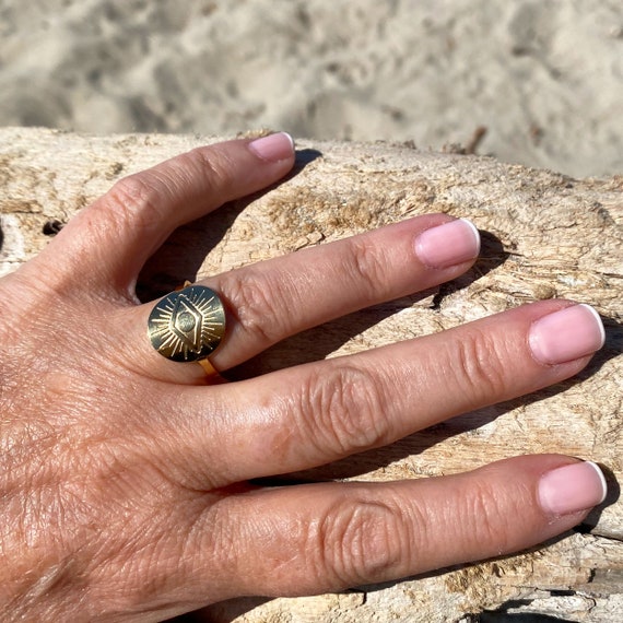Bague acier 2025 gravure