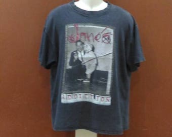 Janes Addiction Vintage Logo Album Cover Art Men's T Shirt Metal Rock Band Merch
