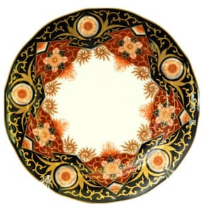 Vintage Japanese Kisen Arita Plate - Mid Showa - 1960&#39;s