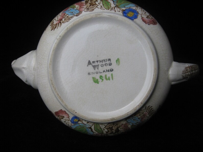 Vintage ARTHUR WOOD English Teapot #1757-1960-70