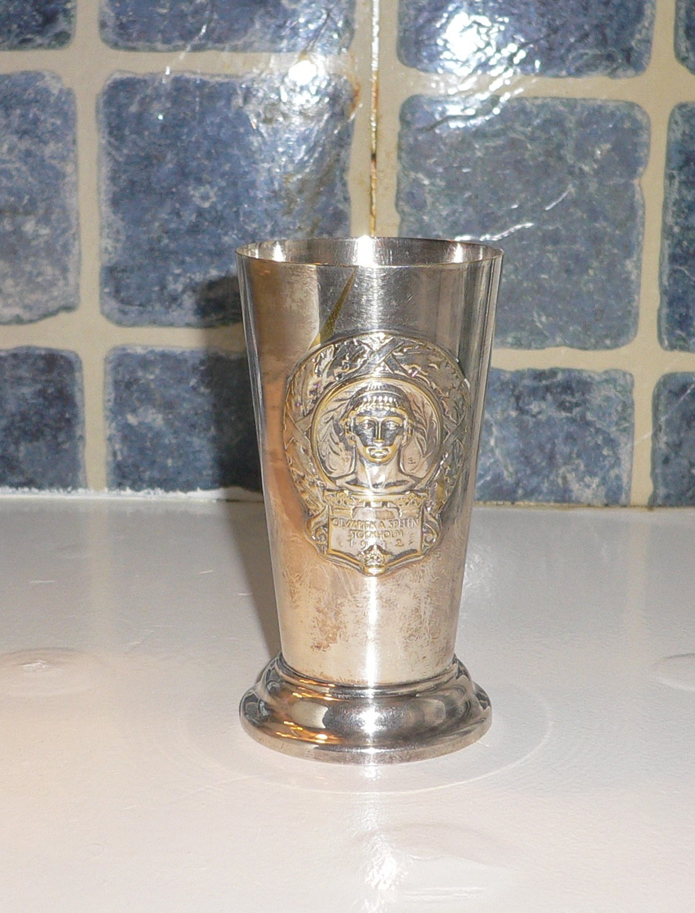 1912 オリンピック ストックホルム スウェーデン オリジナル記念銀