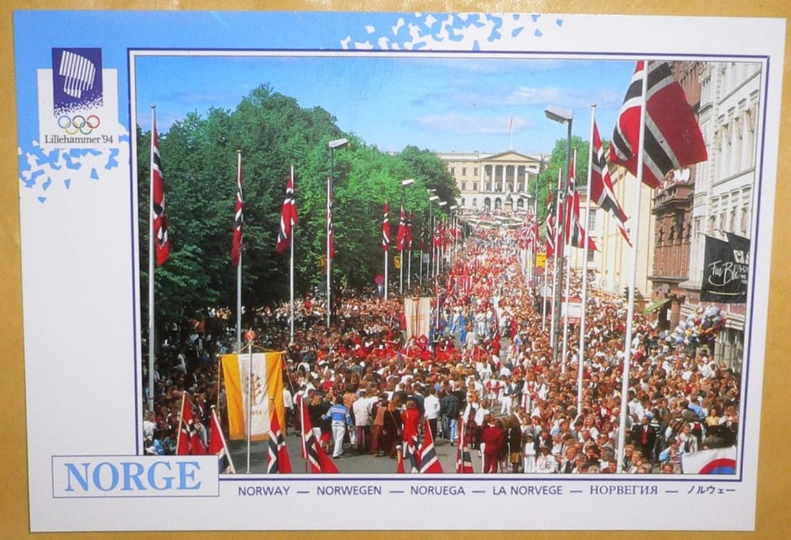 1994 WINTER Olympische Spiele Lillehammer Norwegen Original 9 Etsy.de