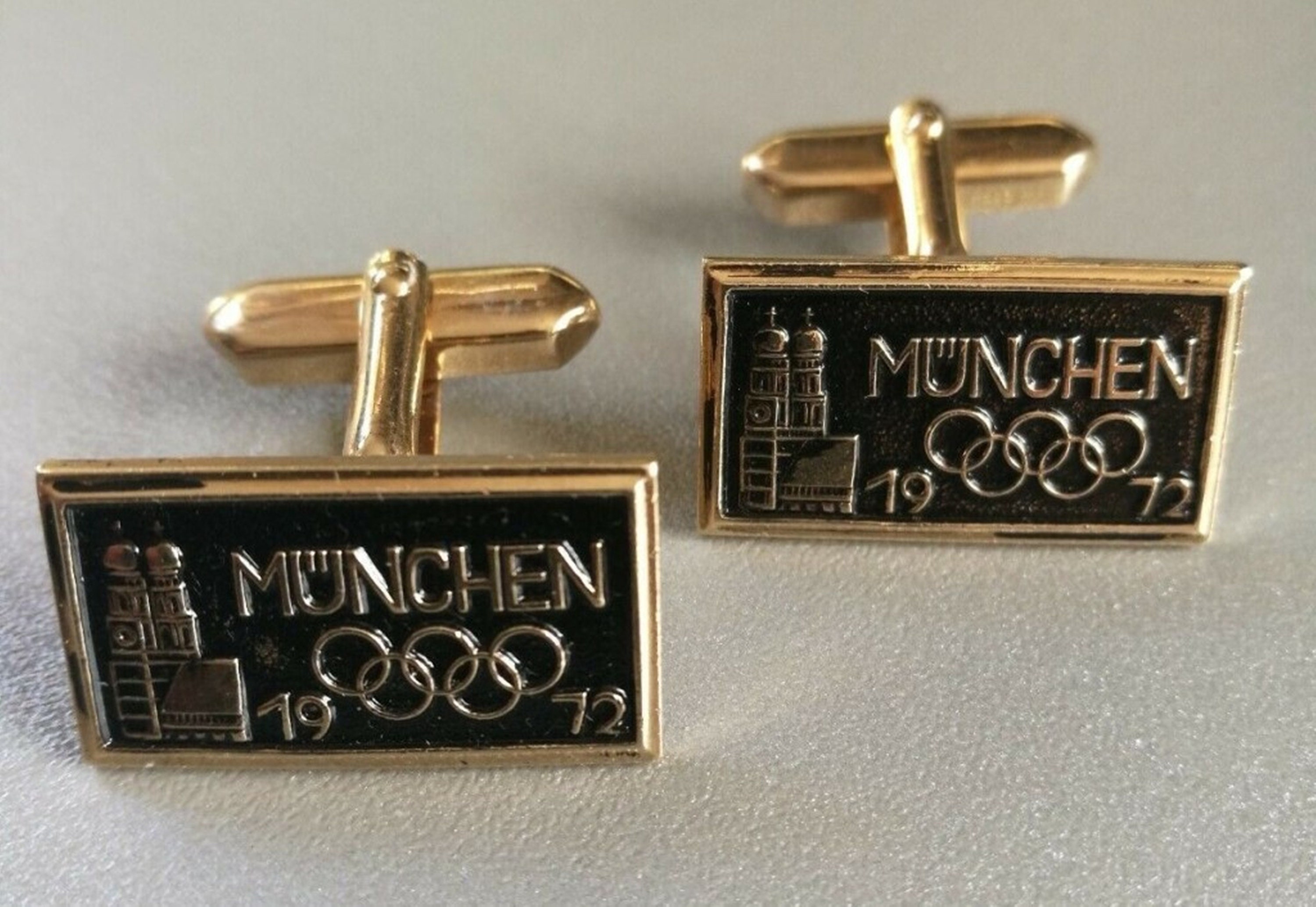 1972年ミュンヘンオリンピックオリジナルカフスボタン MUNCHEN 1972 