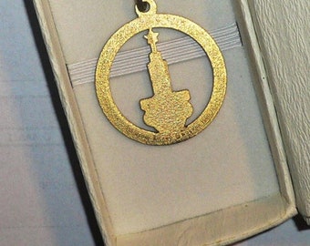 1980 JEUX OLYMPIQUES Moscou URSS Porte-clés Moscou Emblème