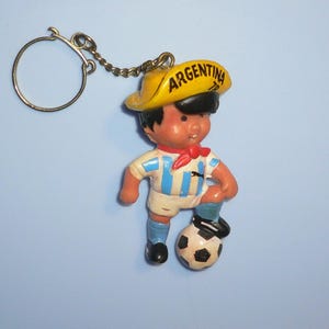 1990 FIFA World Cup Football Soccer Italy MASCOT Ciao Keyring