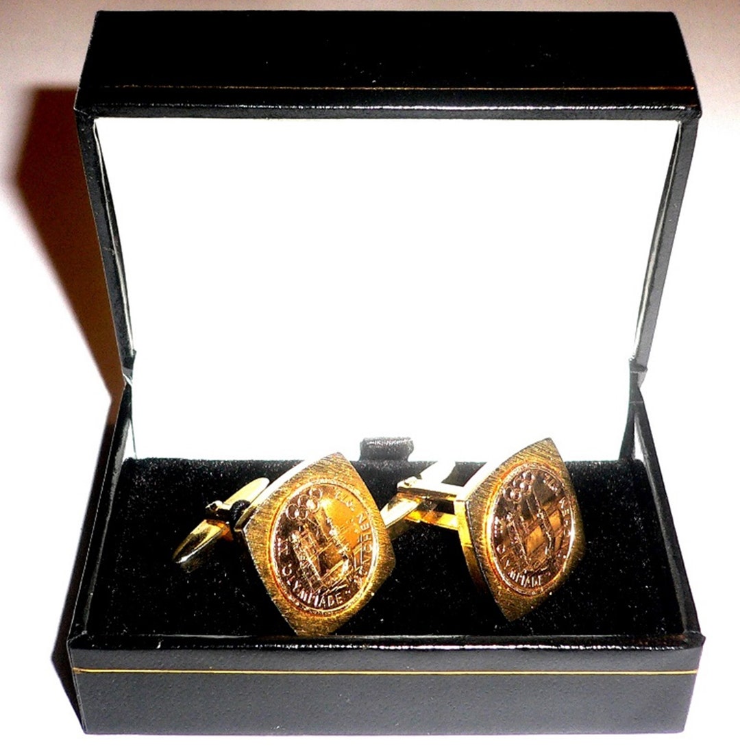 Vintage Silber-Anstecker, XX. Olympiade München 1972 - Vintage Cufflinks