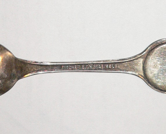 Antique Vintage Melbourne Olympics 1956 SILVER TEA SPOON No1 Very