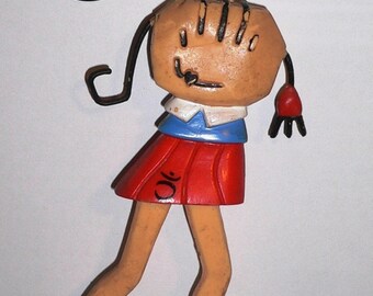 1992 Paralympics Games Barcelona Official Mascot Petra Figure Etsy Polska