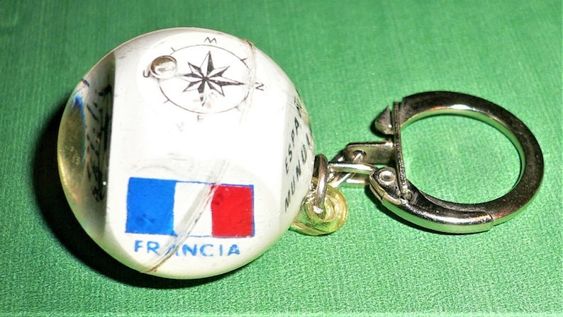 Pendentif Mascotte Animée Naranjito - Mondial Football España 1982, Pièce Rare En Plastique