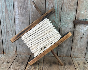 Weathered Wooden Clothes Line Winder - Old Laundry Spindle - Rustic - Primitive - Farmhouse Decor - Vintage Decor