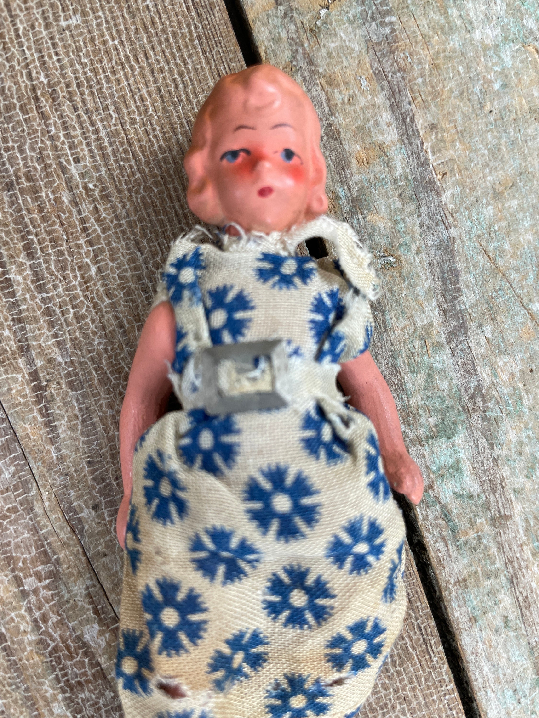 Antique German Porcelain Doll Set Miniature Doll Family | Etsy